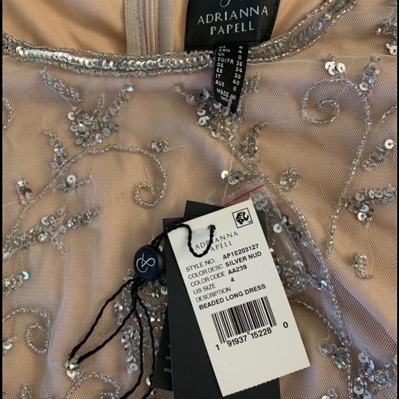 Adrianna Papell Long Evening Dress/Gown, Size 4, S - Picture 4 of 6